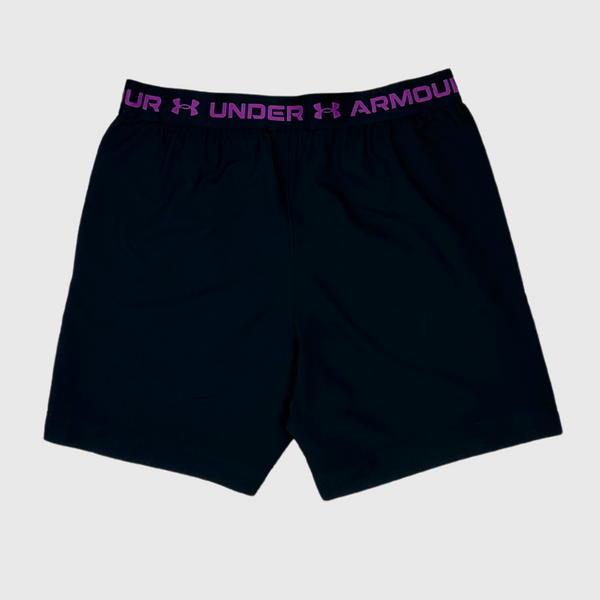 Under Armour 7 Inch Logo Shorts Black/Purple