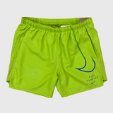 Nike 5 Inch Run Division Challenger Shorts Green Front