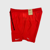 Nike 7 Inch Flex Stride Shorts Red Side