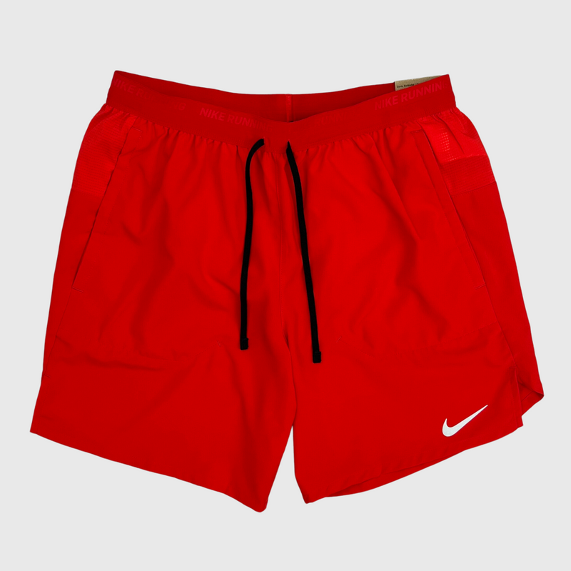 Nike 7 Inch Flex Stride Shorts Red Front