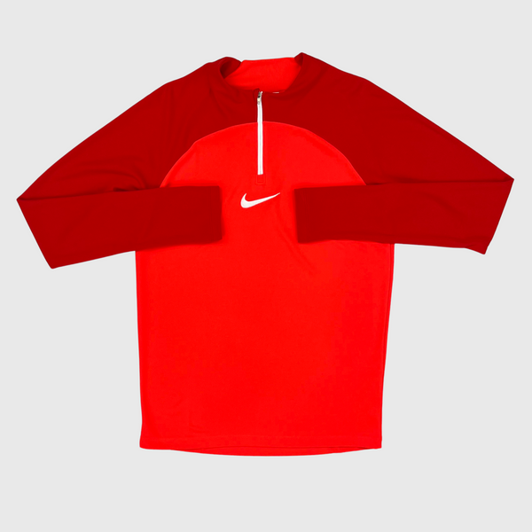 Nike Dri-Fit Half Zip Crimson
