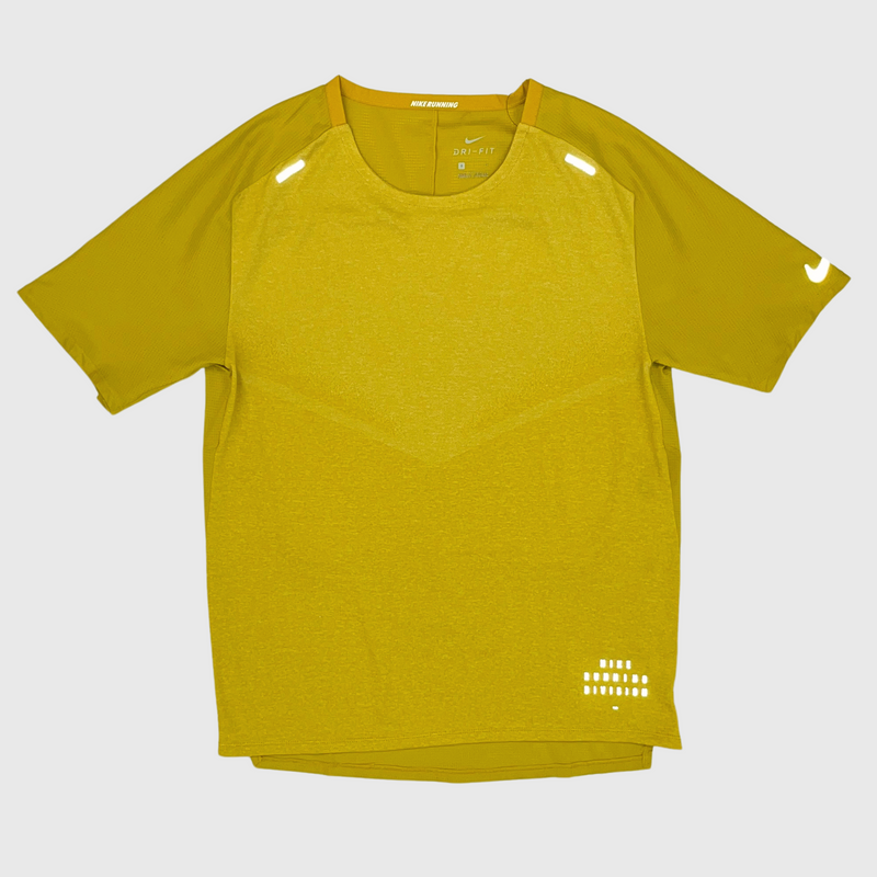 Nike Run Division Tech Ultra T-Shirt Yellow
