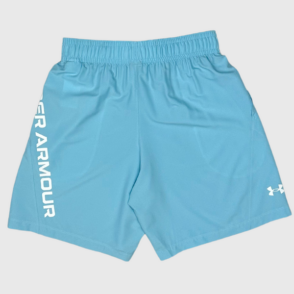 Under Armour Wordmark Shorts Light Blue