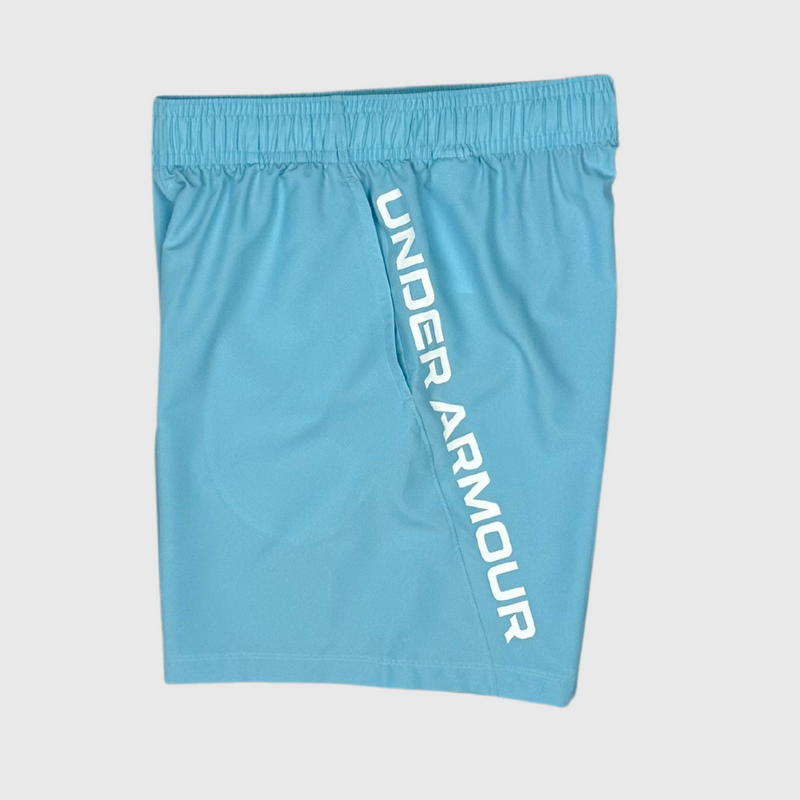 Under Armour Wordmark Shorts Light Blue