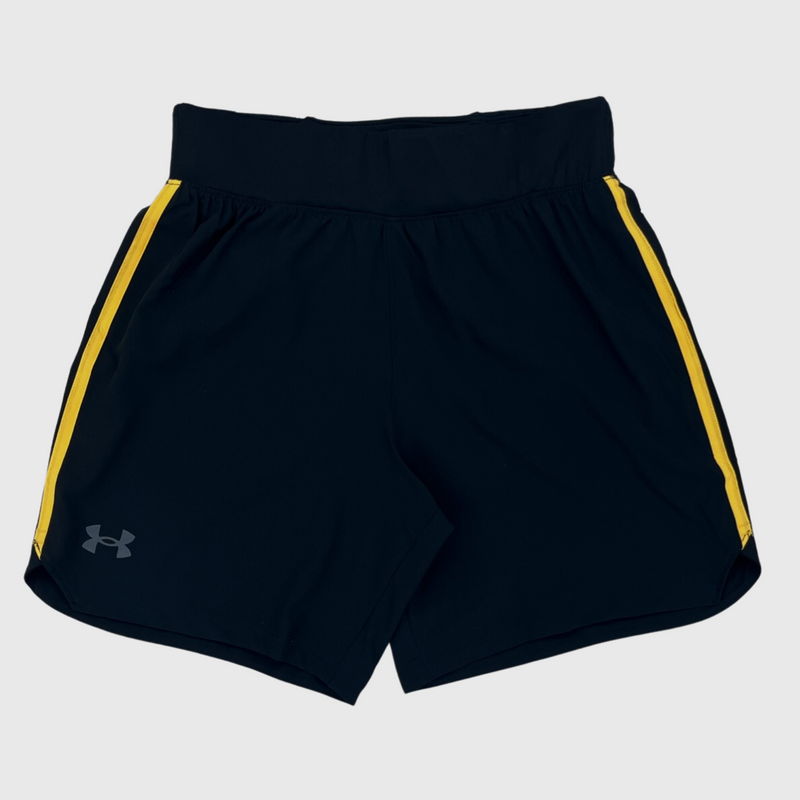 Under armour 2025 yellow shorts