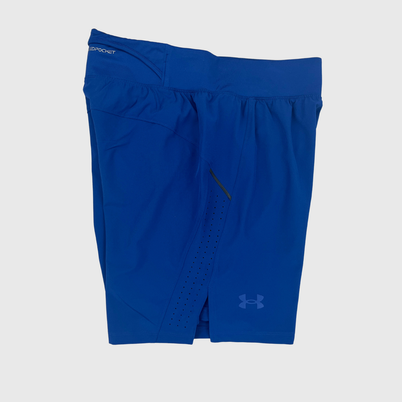 Under Armour 7 Inch Launch Shorts Blue