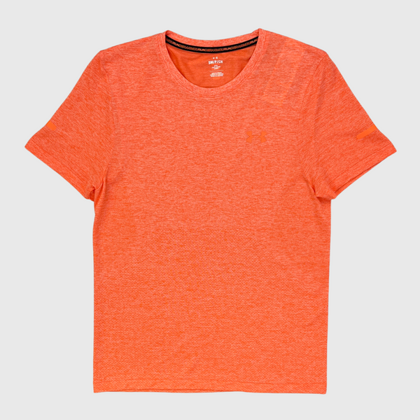 Under Armour Seamless Stride T-Shirt Orange