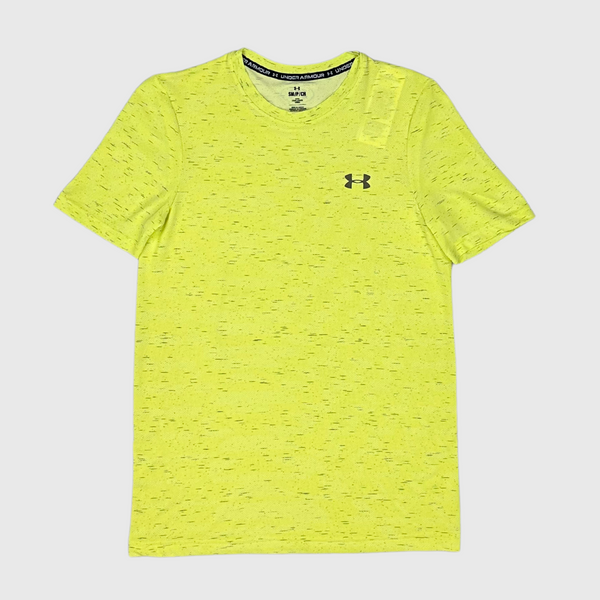 Under Armour Seamless Ripple T-Shirt Yellow