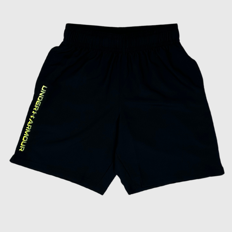 Under Armour Woven Short Black/Yellow