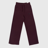 Womens Nike Cozy Fleece Bottoms Burgundy