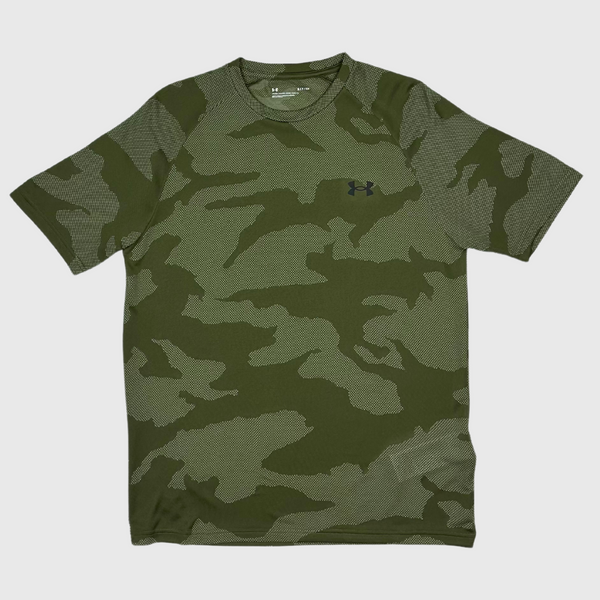 Under Armour Jacquard Camo T-Shirt Khaki