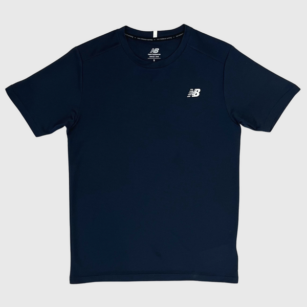 New Balance Core T-Shirt Navy Front