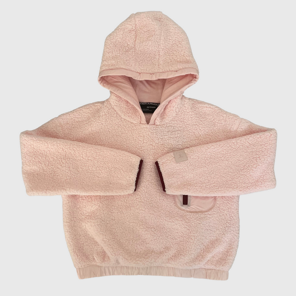 Womens Under Armour Cozy Fleece Pink Front